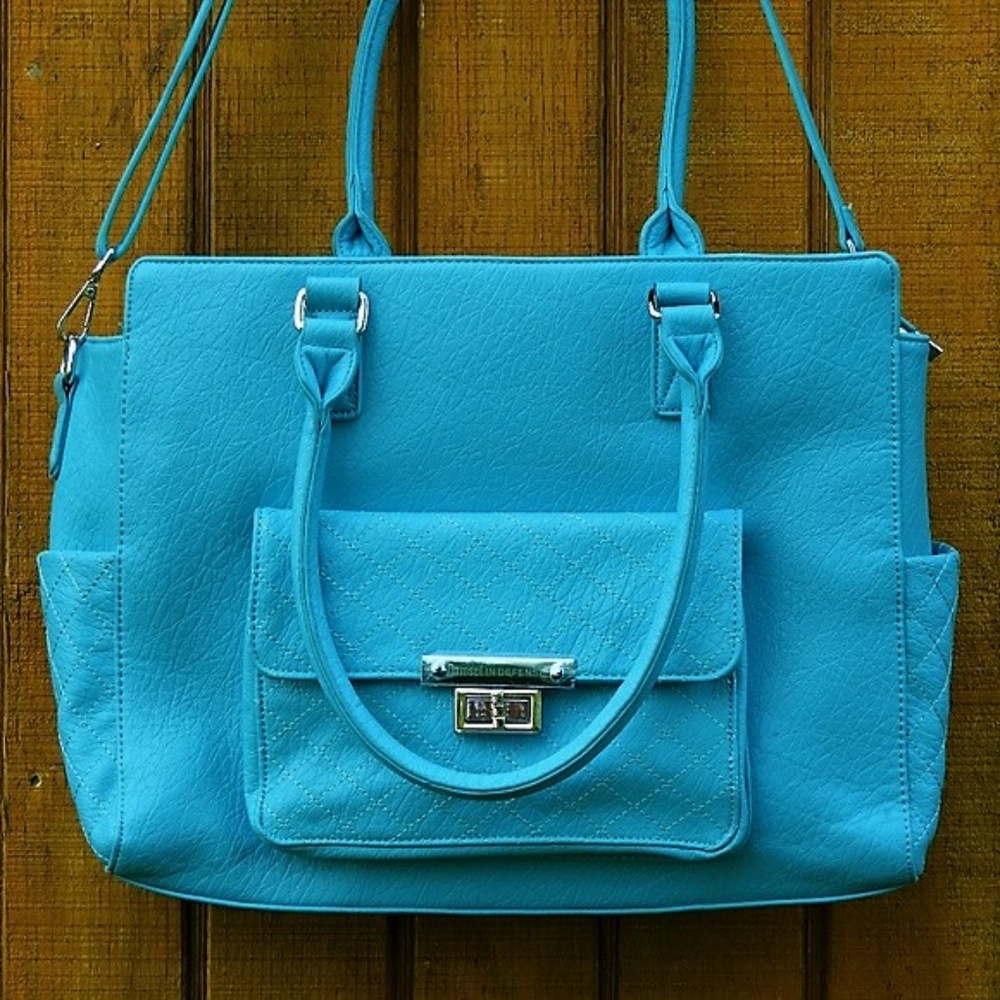 Damsel in Defense Concealed Carry Hand Bag Tote